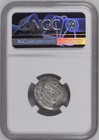 Uljaytu Silver Ilkanid Dirham  Type B Ngc Certified Au53 Medieval Islamic Coin