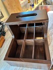 Wooden Rug Hooking Cutting Stand Caddy