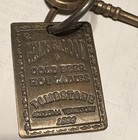 Gem s Saloon 1886 Tombstone Brothel Room Deadwood Solid Brass Tag   Key Repro