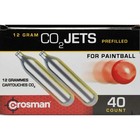Crosman 12 Gram Powerlet Cc40pb 40 Count Co2  For Airguns Sport And Outdoor Fun