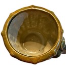 Small Ceramic Elephant Bamboo Planter Pot Mp186 Signed Vintage Mcm