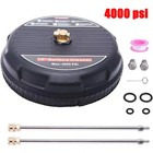 15  Pressure Washer Surface Cleaner Power Washer Attachment With Extension Wands