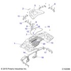 Polaris Rear Rack Support Weld  For Sportsman Atv Models - 1024652-067