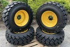 4-heavy Duty 14-17 5 Sks-6 Skid Steer Tires rims For New Holland john Deere gehl