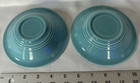 2 Vintage Harlequin Turquoise 36s   6     Oatmeal Bowls 