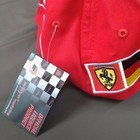 Michael Schumacher 2006 Signed Red Cap Ferrari Volkswagen Logos F1 Memorabilia