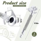 Flexible Jerry Can Spout nozzle Gas Canister Rubber Nozzle Fits For 5litre  1
