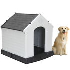 32   Pet Dog House Durable Pet Shelter Waterproof Animal House All-weather Gray