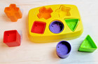 Fisher-price Baby   s First Blocks Shape Sorter Toy With 9 Shapes     Preowned