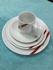 Twa Trans World Airlines 5 Piece Royal Ambassador Dish Set   Rosenthal