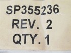 225783 New-no Box  Videojet Sp355236 Ink Return Catheter