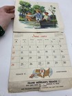 Frank Morgan s Texaco Calendar 1962 Vintage Advertising Oil Gas Houston Texas