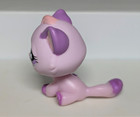 Littlest Pet Shop   Bonbon Cat  576 Pink Purple Authentic Hasbro