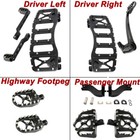 For Harley Mx Floorboards Touring Street Road Glide Brake Shifter Levers 2014-24