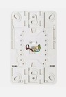 2 Pack- Black Point Phone Jack Wall Plate White  Bbt-021-2