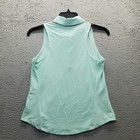 Calia Golf Tennis Polo Shirt Womens Medium Green Performance Breathable Upf 30 