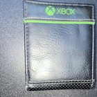 Xbox Men   s Black green Logo Bifold Folding Wallet Solid Pattern