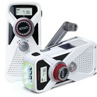 Eton Emergency Weather Radio With Hand Turbine   Solar Charge Frx2 New