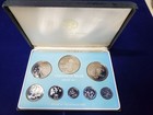 Vintage 1983 Coin Proof Set From Belize In Original Box W coa Low Mintage Of 308