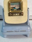 Mid Century Vintage Niagara Falls Canada Miniature Tv Souvenir Photo Viewer