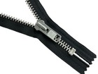 Ykk  10 5  - 36  Aluminum Metal Closed End Zippers Extra Heavy Duty Color Black