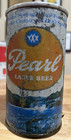 Vintage Steel Pearl Lager Beer Can Pulltab 1960s  San Antonio