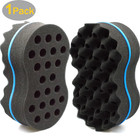 Hair Twist Sponge Brush Two Sides Dread Dreading Wave Twisting Foam Afro Barber