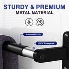 Wall Mounted Towel Rack 24 Inch Rustproof Towel Holder Space Saving Bathroom