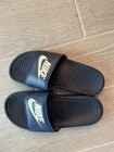 Nike Benassi Jdi Men s Slides Midnight Navy white Sz  7 Eu 40  343830-403