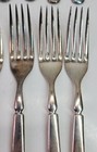 Vtg Antique Hamilton Warranted 12 Dwt Silver Plated Flatware Set Fork Knife Rare