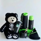 Starbucks Halloween Collection Plush Bag Pendant Pumpkin Black Cat Mug Tumbler