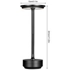 Cordless Led Touch Sensor Table Lamp Rechargeable Dimmable Bar Desk Night Light