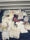Vintage Lot  29  Hankies Some Embroidered Lace Trim  Multicolor Handkerchiefs