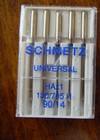 2 Pkgs 5 Size  90 14 Schmetz Universal Home Sewing Machine Needles New