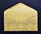 1870s Antique Hiram Storey Landenberg Chester Co Pa Auctioneer Unused Envelope
