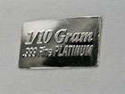 Platinum Pure  9995 Platinum 1 10 Of A Gram Investment Bullion Bar A2