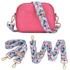 Adjustable Floral Bag Strap Crossbody Shoulder Purse Replacement Handbag Belt