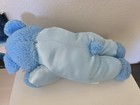 Sugar Loaf Blue Plush Teddy Bear Black Eyes Light Blue Outfit Vintage 1997