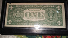 Old 1 Dollar Silver Certificate Series 1957 Blue Seal