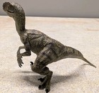 Papo Dinosaurs Green Velociraptor Figure Movable Jaw 2016