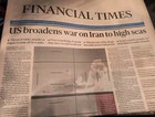 The Financial Times Thursday 5 March 2026 Us Broadens War On Iran To High Seas