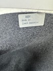 Long Hair Fur Felt Hood Charcoal Gray Millinery Hat Making Body