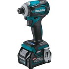 Makita Gt200d 40v Max Xgt Brushless Cordless 2 Pc Combo Kit W  2 5 Ah Batteries