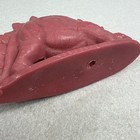 Vintage 1960s  Sinclair Dinoland Stegosaurus Dinosaur Red Mold A Rama