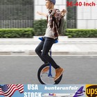 Wheel Outdoor Sports Unicycle 24   Adjustable Seat Exercise Bicycle Fitness Bike