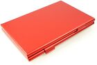 Red Aluminum Memory Card Case W  24 Slots For Micro Sdhc Card Sandisk Kingston