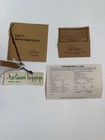 Hartmann Luggage Belting Leather Roll-up Jewelry   Accessory Pouch W  Paperwork