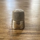 Simons Bros  Sterling Silver Thimble No Holes 5 4 Gr  Size 6 Vintage Antique