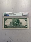 1902  5 Johnson City Ten National Currency Plain Back   6236 Pmg 40 Epq