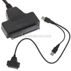 Usb 2 0 Sata 7 15 22pin To Usb 2 0 Adapter Cable For 2 5 Hdd Laptop Hard Drive